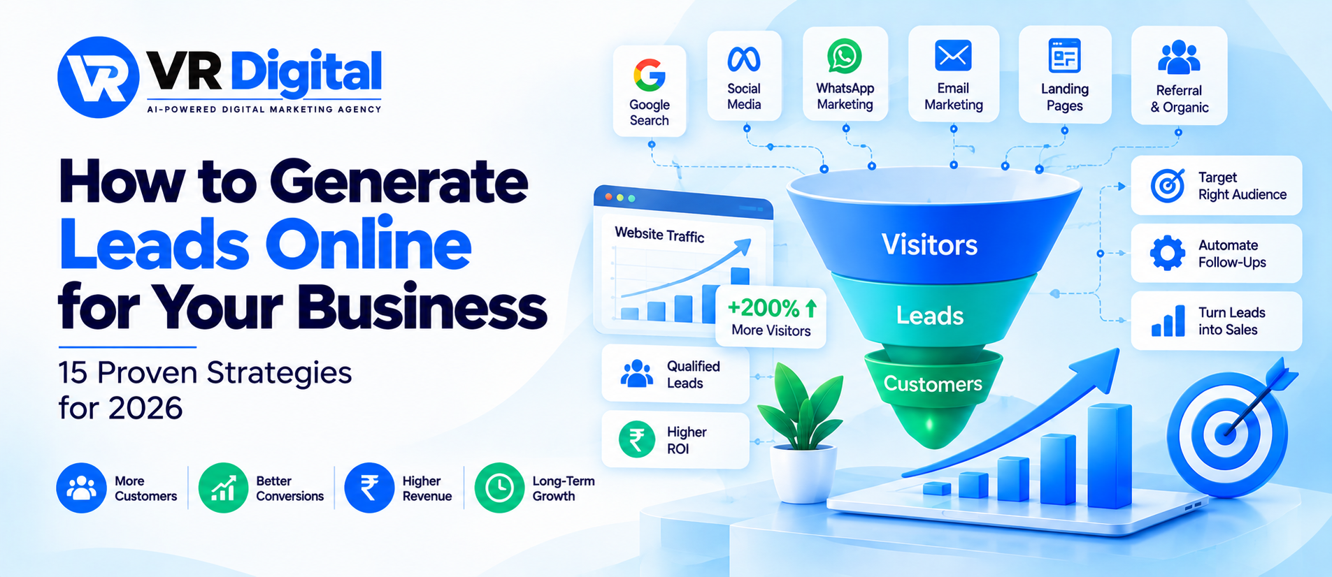 How to Generate Leads Online for Your Business: 15 Proven Strategies for 2026